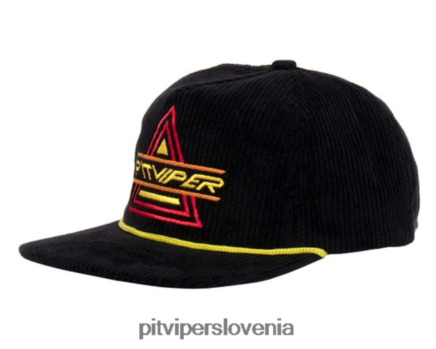 Pit Viper frizerski klobuk črn BJ06T6225