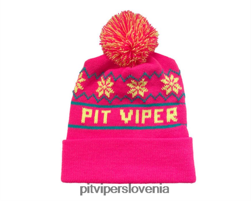Pit Viper pom pom kapica roza BJ06T6231
